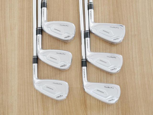 Iron set : Honma : **ของใหม่ ยังไม่แกะพลาสติก** ชุดเหล็ก Honma Tour World TW757VX Forged (ออกปี 2022) มีเหล็ก 5-Pw (6 ชิ้น) ก้านเหล็ก NS Pro MODUS 105 Flex S