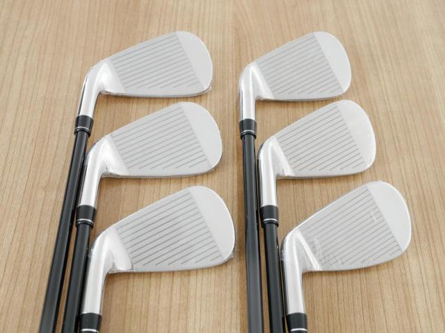 Iron set : Callaway : **ของใหม่ ยังไม่แกะพลาสติก** ชุดเหล็ก Callaway Paradym Ai Smoke Max Fast (ออกปี 2024 ตีง่ายมาก ไกล Japan Spec.) มีเหล็ก 6-Pw,Gw (6 ชิ้น) ก้านกราไฟต์ Fujikura TENSEI 40 Flex R