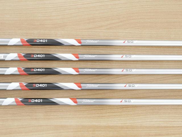 Iron set : Titleist : **มีตำหนิ** ชุดเหล็ก Titleist T400 (รุ่นล่าสุด ออกปี 2023 ตีง่ายที่สุด ไกลที่สุด) มีเหล็ก 7-Pw,43 (5 ชิ้น) ก้านกราไฟต์ Titleist 3D401 i50 Flex R