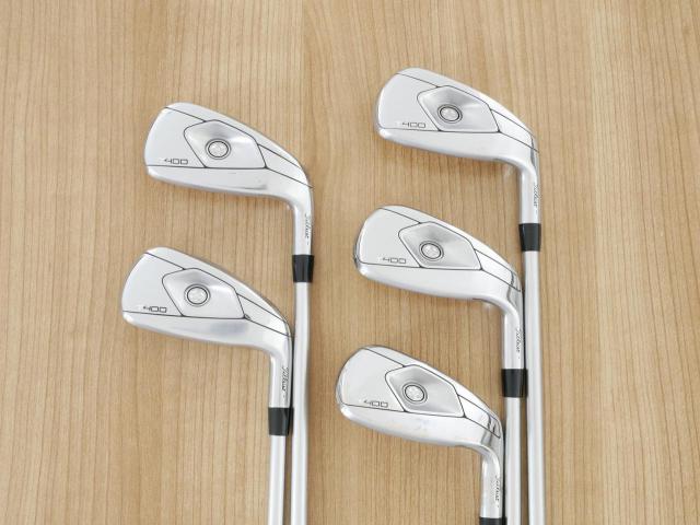 Iron set : Titleist : **มีตำหนิ** ชุดเหล็ก Titleist T400 (รุ่นล่าสุด ออกปี 2023 ตีง่ายที่สุด ไกลที่สุด) มีเหล็ก 7-Pw,43 (5 ชิ้น) ก้านกราไฟต์ Titleist 3D401 i50 Flex R