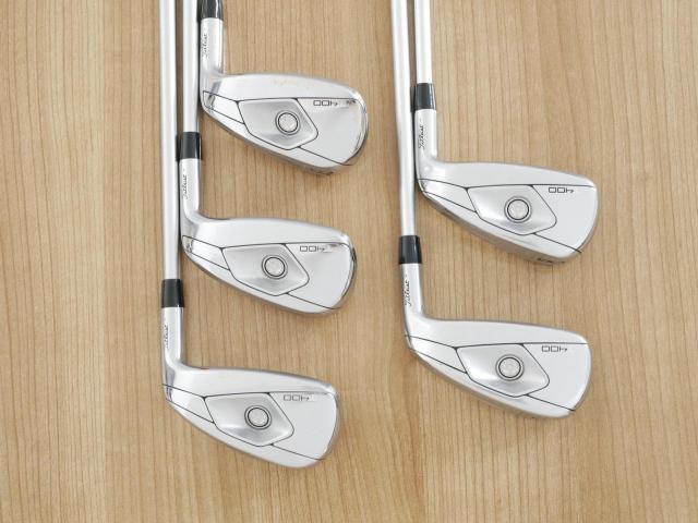 Iron set : Titleist : **มีตำหนิ** ชุดเหล็ก Titleist T400 (รุ่นล่าสุด ออกปี 2023 ตีง่ายที่สุด ไกลที่สุด) มีเหล็ก 7-Pw,43 (5 ชิ้น) ก้านกราไฟต์ Titleist 3D401 i50 Flex R