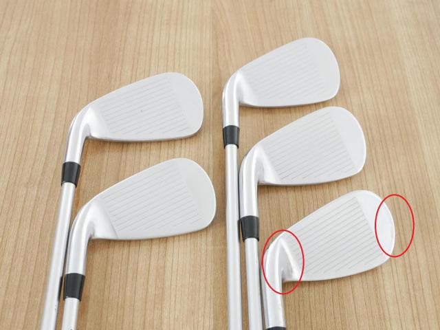 Iron set : Titleist : **มีตำหนิ** ชุดเหล็ก Titleist T400 (รุ่นล่าสุด ออกปี 2023 ตีง่ายที่สุด ไกลที่สุด) มีเหล็ก 7-Pw,43 (5 ชิ้น) ก้านกราไฟต์ Titleist 3D401 i50 Flex R