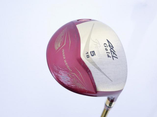 Fairway Wood : Tsuruya : หัวไม้ 5 Tsuruya AXEL Gold Premium IV (รุ่นปี 2021 ตัวท๊อป ของใหม่ 2 หมื่นกว่า) Loft 18 Flex R