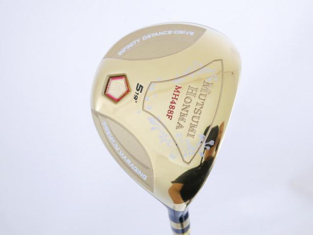 Fairway Wood : Other Brand : หัวไม้ 5 Mutsumi Honma MH488F (หน้า Maraging) Loft 19 Flex R