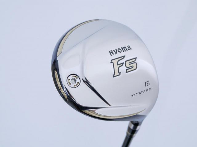 Fairway Wood : Other Brand : หัวไม้ 5 Ryoma F Titanium (รุ่นปี 2019 ไกลมากๆ) Loft 18 ก้าน Tour AD RF2 Flex R