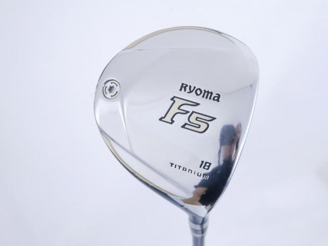 Fairway Wood : Other Brand : หัวไม้ 5 Ryoma F Titanium (รุ่นปี 2019 ไกลมากๆ) Loft 18 ก้าน Tour AD RF2 Flex R