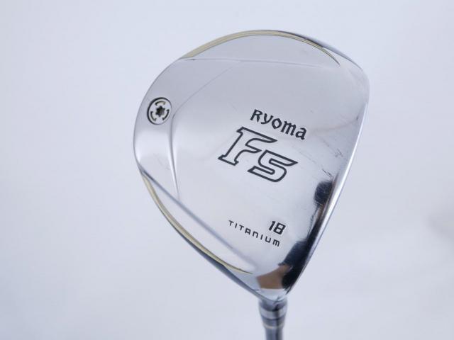 Fairway Wood : Other Brand : หัวไม้ 5 Ryoma F Titanium (รุ่นปี 2019 ไกลมากๆ) Loft 18 ก้าน Tour AD RF2 Flex R2