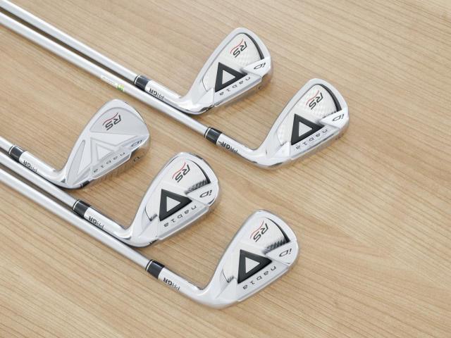 Iron set : PRGR : ชุดเหล็ก PRGR ID Nabla RS Titan Face (ปี 2015 หน้าเด้ง ตีไกล) มีเหล็ก 6-Pw (5 ชิ้น) ก้านกราไฟต์ Mitsubishi Rayon M-37 (Flex R)