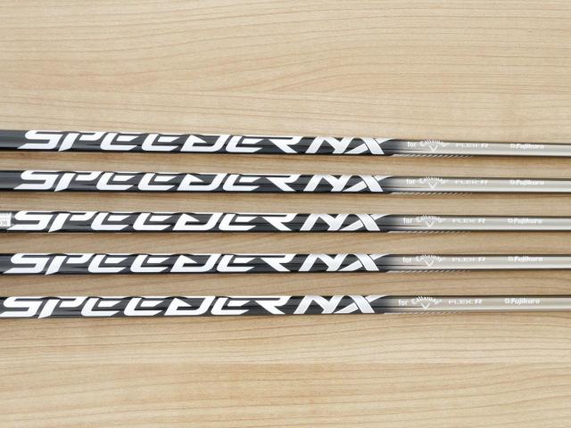 Iron set : Callaway : ชุดเหล็ก Callaway Great Big Bertha (ออกปี 2023 Japan Spec แพงสุด ตีง่ายสุด ไกล) มีเหล็ก 6-Pw (5 ชิ้น) ก้านกราไฟต์ Fujikura Speeder NX Flex R