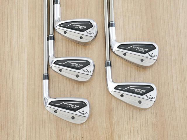 Iron set : Callaway : ชุดเหล็ก Callaway Great Big Bertha (ออกปี 2023 Japan Spec แพงสุด ตีง่ายสุด ไกล) มีเหล็ก 6-Pw (5 ชิ้น) ก้านกราไฟต์ Fujikura Speeder NX Flex R