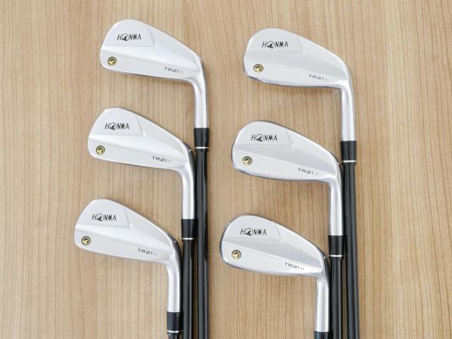 Iron set : Honma : ชุดเหล็ก Honma Tour World TR21X (ออกปี 2021 ตีง่าย ไกล) มีเหล็ก 5-10 (6 ชิ้น) ก้านกราไฟต์ Honma Vizard TR20-65 Flex R