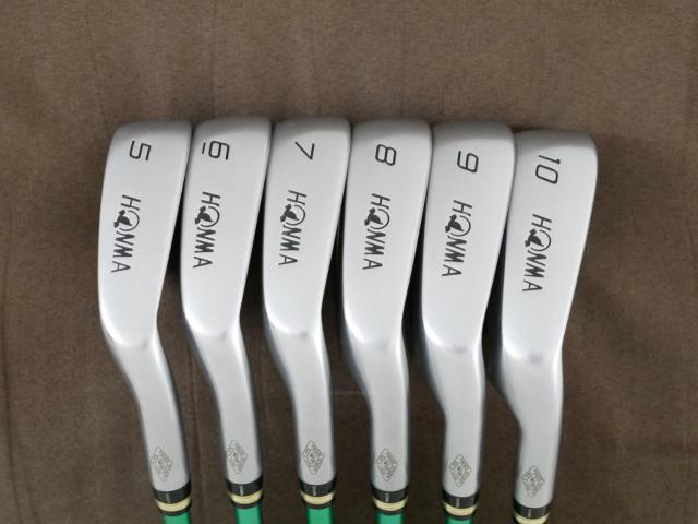 Iron set : Honma : ชุดเหล็ก Honma Beres IE-05 (รุ่นปี 2017 เหมาะกับซีเนียร์) มีเหล็ก 5-10 (6 ชิ้น) ก้าน ARMRQ ∞ (44) Flex R (2 ดาว)