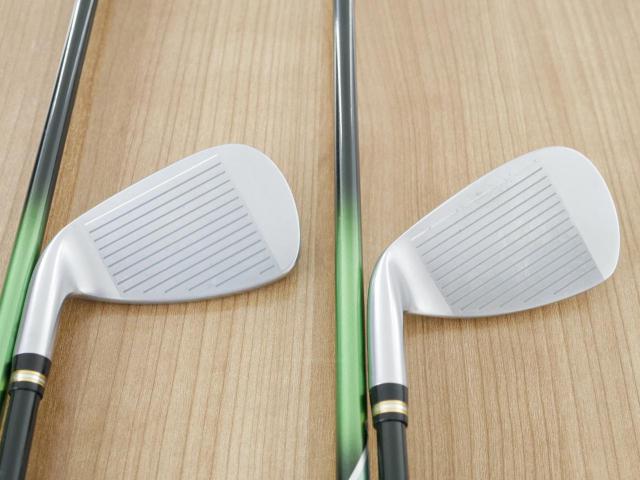 Iron set : Honma : **ก้าน 3 ดาว** ชุดเหล็ก Honma Beres IE-01 (ใบใหญ่ ลอยง่าย เหมาะกับซีเนียร์) มีเหล็ก 7-11,Sw (6 ชิ้น) ก้าน ARMRQ 6 (45) Flex R (3 ดาว)