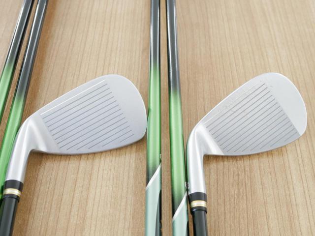 Iron set : Honma : **ก้าน 3 ดาว** ชุดเหล็ก Honma Beres IE-01 (ใบใหญ่ ลอยง่าย เหมาะกับซีเนียร์) มีเหล็ก 7-11,Sw (6 ชิ้น) ก้าน ARMRQ 6 (45) Flex R (3 ดาว)