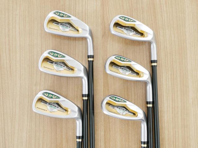 Iron set : Honma : **ก้าน 3 ดาว** ชุดเหล็ก Honma Beres IE-01 (ใบใหญ่ ลอยง่าย เหมาะกับซีเนียร์) มีเหล็ก 7-11,Sw (6 ชิ้น) ก้าน ARMRQ 6 (45) Flex R (3 ดาว)