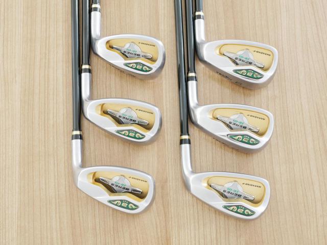 Iron set : Honma : **ก้าน 3 ดาว** ชุดเหล็ก Honma Beres IE-01 (ใบใหญ่ ลอยง่าย เหมาะกับซีเนียร์) มีเหล็ก 7-11,Sw (6 ชิ้น) ก้าน ARMRQ 6 (45) Flex R (3 ดาว)