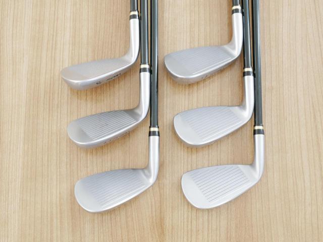Iron set : Honma : **ก้าน 3 ดาว** ชุดเหล็ก Honma Beres IE-01 (ใบใหญ่ ลอยง่าย เหมาะกับซีเนียร์) มีเหล็ก 7-11,Sw (6 ชิ้น) ก้าน ARMRQ 6 (45) Flex R (3 ดาว)