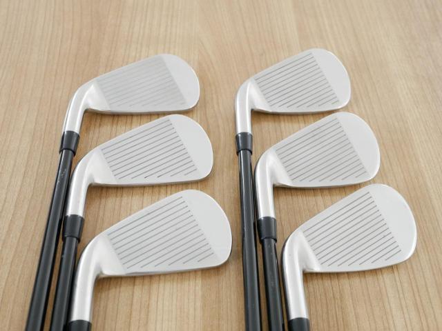 Iron set : Titleist : ชุดเหล็ก Titleist T300 (ออกปี 2019) มีเหล็ก 5-Pw (6 ชิ้น) ก้านกราไฟต์ Mitsubishi KUROKAGE 60i Flex R