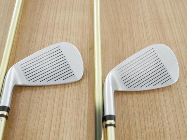 Iron set : Honma : ชุดเหล็ก Honma Beres IS-05 Forged (ปี 2017) มีเหล็ก 6-11 (6 ชิ้น ระยะเทียบเท่า 5-Pw ของรุ่นอื่นๆ) ก้าน ARMRQ ∞ (48) Flex SR (2 ดาว)