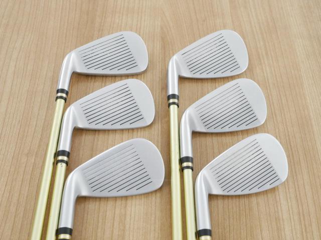 Iron set : Honma : ชุดเหล็ก Honma Beres IS-05 Forged (ปี 2017) มีเหล็ก 6-11 (6 ชิ้น ระยะเทียบเท่า 5-Pw ของรุ่นอื่นๆ) ก้าน ARMRQ ∞ (48) Flex SR (2 ดาว)