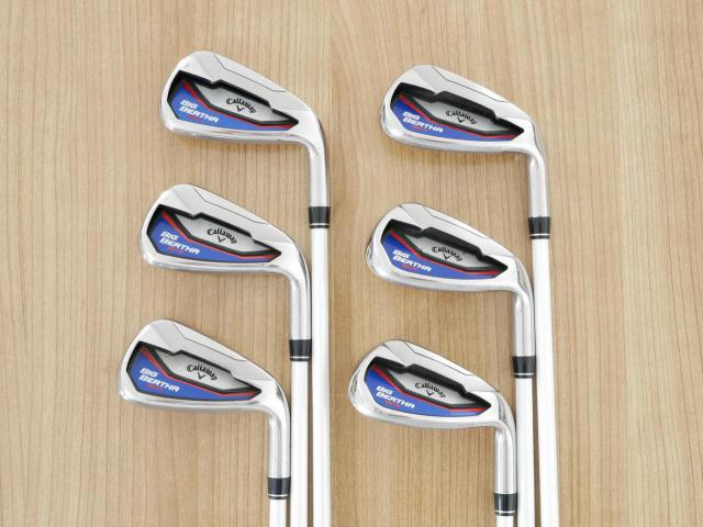 Iron set : Callaway : ชุดเหล็ก Callaway Big Bertha Beta (ใบใหญ่ ตีง่ายมาก) มีเหล็ก 5-Pw (6 ชิ้น) ก้านกราไฟต์ Fujikura Air Speeder Flex S