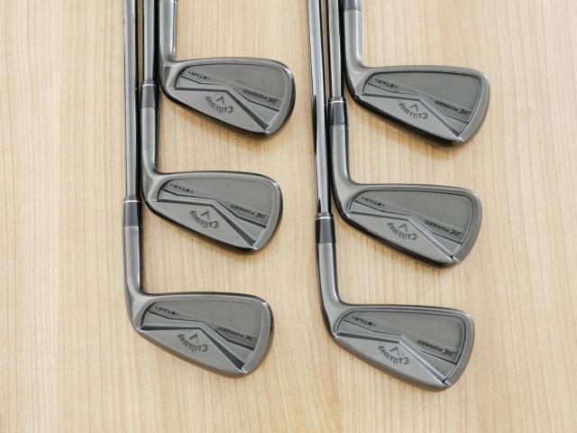 Iron set : Callaway : ชุดเหล็ก Callaway X Forged Star Black Limited (ออกปี 2024 หายากมากๆ) มีเหล็ก 5-Pw (6 ชิ้น) ก้านเหล็ก NS Pro 950 NEO Black Flex S