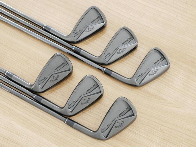 Iron set : Callaway : ชุดเหล็ก Callaway X Forged Star Black Limited (ออกปี 2024 หายากมากๆ) มีเหล็ก 5-Pw (6 ชิ้น) ก้านเหล็ก NS Pro 950 NEO Black Flex S