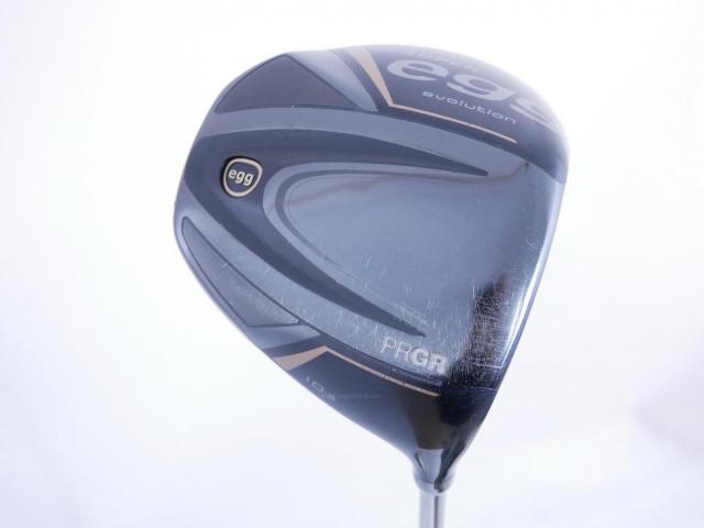 Driver : PRGR : ไดรเวอร์ PRGR Super EGG Evolution 500cc. (รุ่นล่าสุด ออกปี 2024 หน้าเด้งเกินกฏ ตีไกลมาก) Loft 10.5 Flex R2 (M-35)