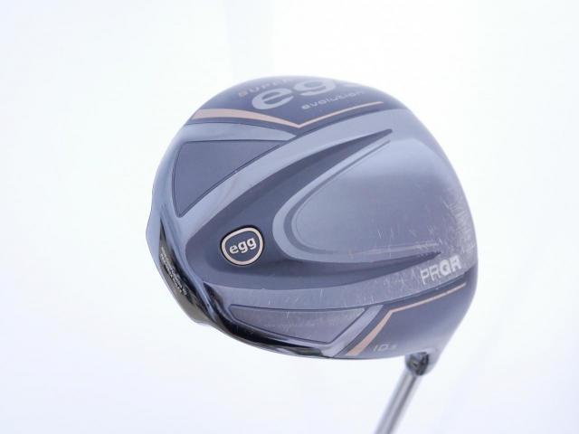 Driver : PRGR : ไดรเวอร์ PRGR Super EGG Evolution 500cc. (รุ่นล่าสุด ออกปี 2024 หน้าเด้งเกินกฏ ตีไกลมาก) Loft 10.5 Flex R2 (M-35)