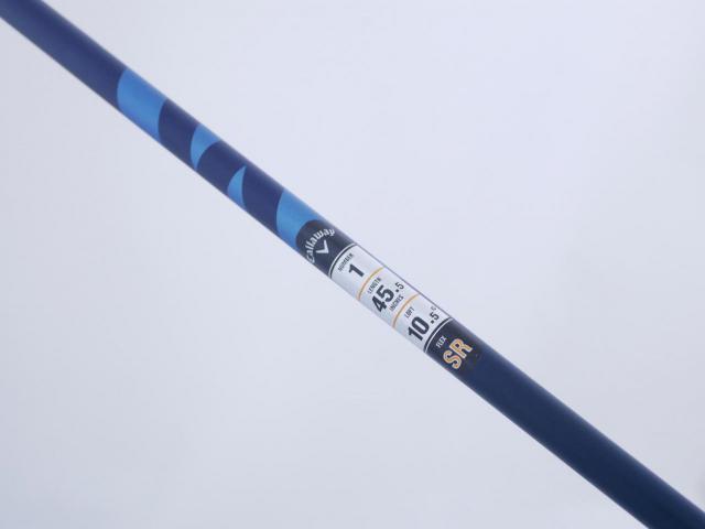 Driver : Callaway : ไดรเวอร์ Callaway Paradym (รุ่นปี 2023 Japan Spec.) Loft 10.5 (ปรับได้) ก้าน Fujikura Ventus TR 5 Flex SR