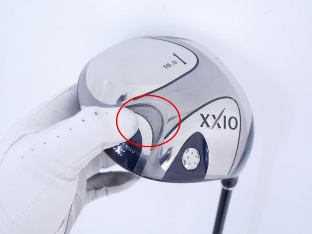 Driver : XXIO : **มีตำหนิ** ไดรเวอร์ XXIO 5 (460cc.) Loft 10.5 ก้าน MP-500 Flex SR