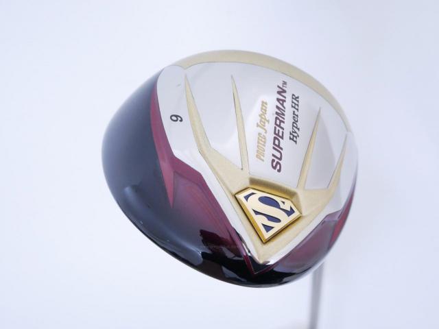 Driver : Superman : ไดรเวอร์ Superman HyperHR (ตีไกลมาก หน้าเด้งสุดๆ COR.885 กระดองเด้ง) Loft 9 Flex SR