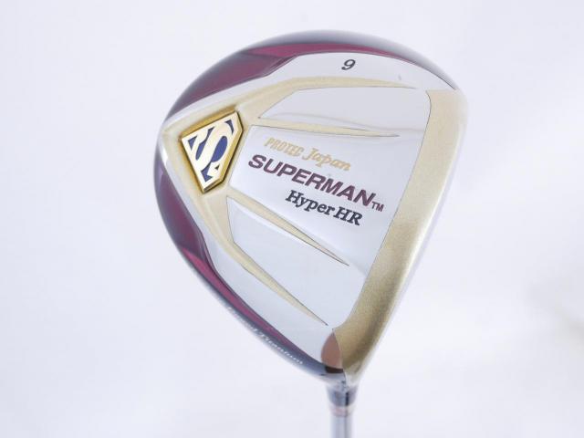 Driver : Superman : ไดรเวอร์ Superman HyperHR (ตีไกลมาก หน้าเด้งสุดๆ COR.885 กระดองเด้ง) Loft 9 Flex SR