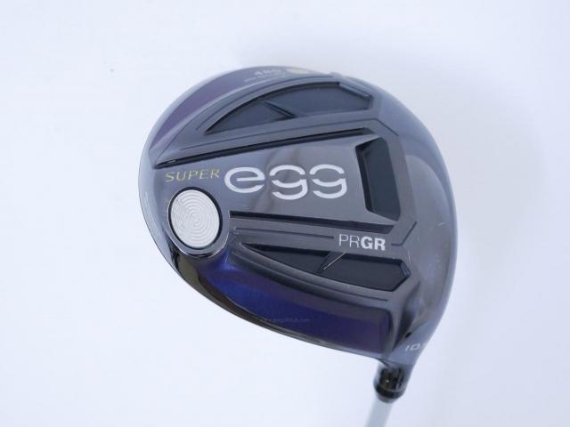 Driver : PRGR : ไดรเวอร์ PRGR Super EGG 480cc. (ปี 2021 หน้าเด้งเกินกฏ ตีไกลมาก) Loft 10.5 ก้าน UST Mamiya ATTAS 11 Flex R