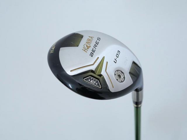 Fairway Wood : Honma : **ก้าน 3 ดาว** ไม้กระเทย Honma Beres U-03 (ออกปี 2015) Loft 25 ก้าน ARMRQ 8 (45) Flex R (3 ดาว)