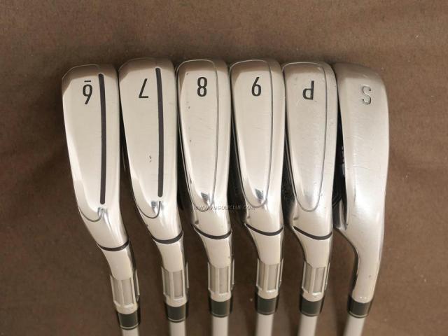 Iron set : Taylormade : ชุดเหล็ก Taylormade M6 (ออกปี 2019 Japan Spec) มีเหล็ก 6-Pw,Sw (6 ชิ้น) ก้านกราไฟต์ Mitsubishi FUBUKI TM6 Flex R