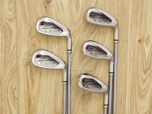 Lady club : All : ชุดเหล็ก XXIO 7 (ใบใหญ่ ไกล ตีง่ายมาก) มีเหล็ก 7-Pw,Sw (5 ชิ้น) ก้านกราไฟต์ MP-700 Flex L