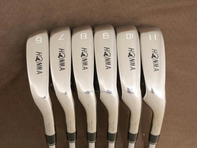 Iron set : Honma : ชุดเหล็ก Honma LB-515 (ใบใหญ่มาก หน้าเด้ง ตีง่ายมาก) มีเหล็ก 6-11 (6 ชิ้น) ก้านเหล็ก NS Pro 950 Flex S