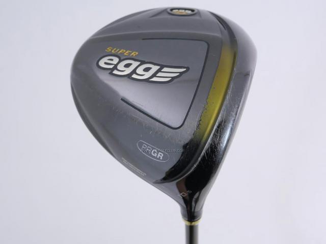 Driver : PRGR : ไดรเวอร์ PRGR Super EGG (ออกปี 2018 หน้าเด้งเกินกฏ COR 0.86) Loft 10.5 ก้าน M-37 Flex R