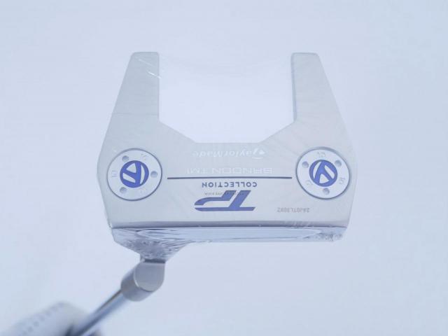 Putter : All : **ของใหม่ ยังไม่แกะพลาสติก** พัตเตอร์ Taylormade TRUSS Hydro Blast Bandon TM1 (ปี 2021) ยาว 34 นิ้ว