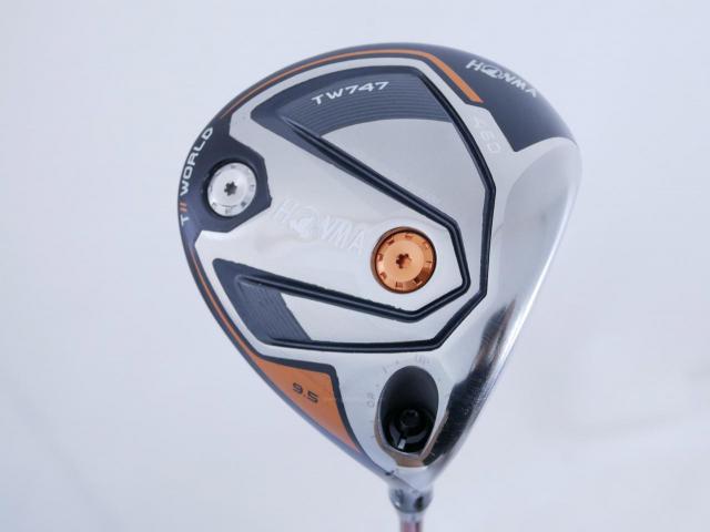 Driver : Honma : ไดรเวอร์ Honma Tour World TW747 460 (ออกปี 2019) Loft 9.5 ก้าน Honma Vizard FD-6 Flex S