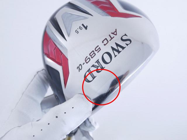 Driver : Katana : **มีตำหนิ** Katana Sword ATC-589a (460cc.) Loft 9.5 ก้าน Fujikura Speeder 589a Flex SR