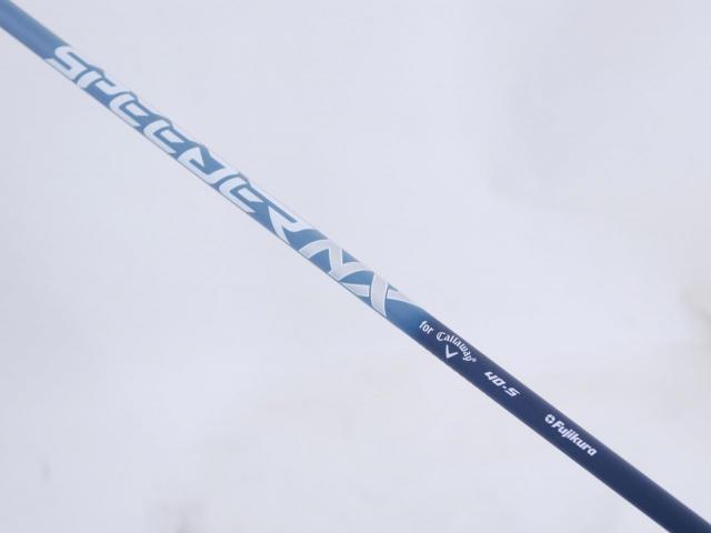 Driver : Callaway : ไดรเวอร์ Callaway Paradym Max Fast (รุ่นปี 2023 Japan Spec.) Loft 9.5 ก้าน Fujikura Speeder NX 40 Flex S