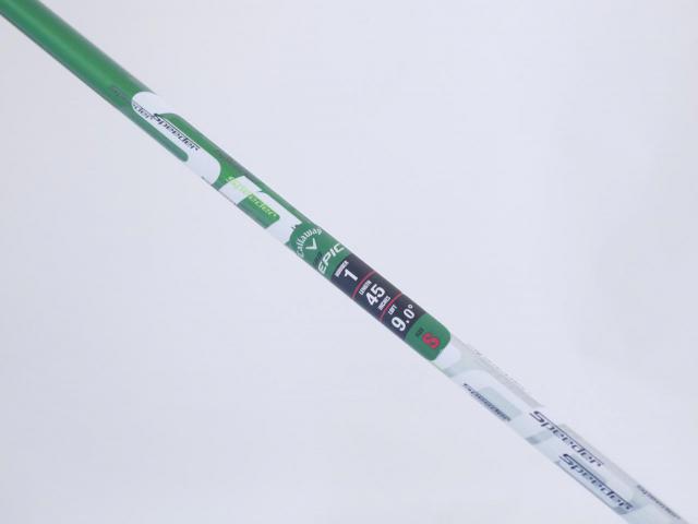 Driver : Callaway : ไดรเวอร์ Callaway GBB Epic Subzero Loft 9 ก้าน Fujikura Speeder Evolution Flex S