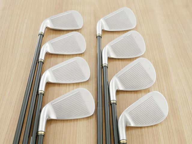 Iron set : XXIO : ชุดเหล็ก XXIO Prime 7 (รุ่นท๊อปสุด ตีง่าย ไกล) มีเหล็ก 5-Pw,Aw,Sw (8 ชิ้น) ก้านกราไฟต์ SP-700 Flex SR