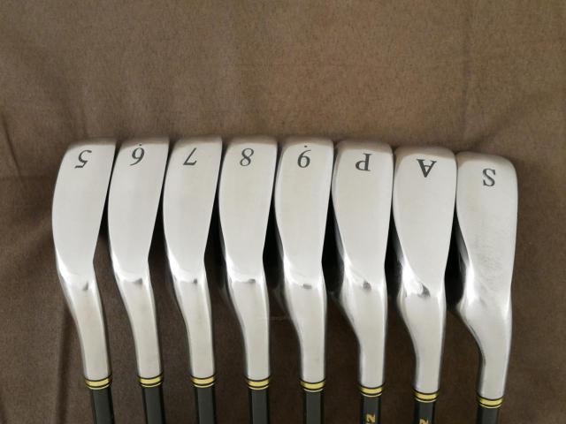 Iron set : XXIO : ชุดเหล็ก XXIO Prime 7 (รุ่นท๊อปสุด ตีง่าย ไกล) มีเหล็ก 5-Pw,Aw,Sw (8 ชิ้น) ก้านกราไฟต์ SP-700 Flex SR