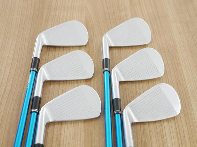 Iron set : Other Brand : ชุดเหล็ก Srixon Z545 Forged มีเหล็ก 5-Pw (6 ชิ้น) ก้านกราไฟต์ Miyazaki Blue 8 Flex SR
