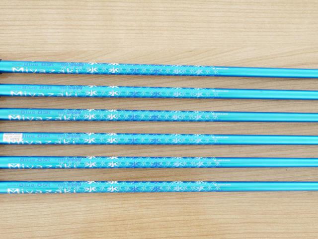 Iron set : Other Brand : ชุดเหล็ก Srixon Z545 Forged มีเหล็ก 5-Pw (6 ชิ้น) ก้านกราไฟต์ Miyazaki Blue 8 Flex SR