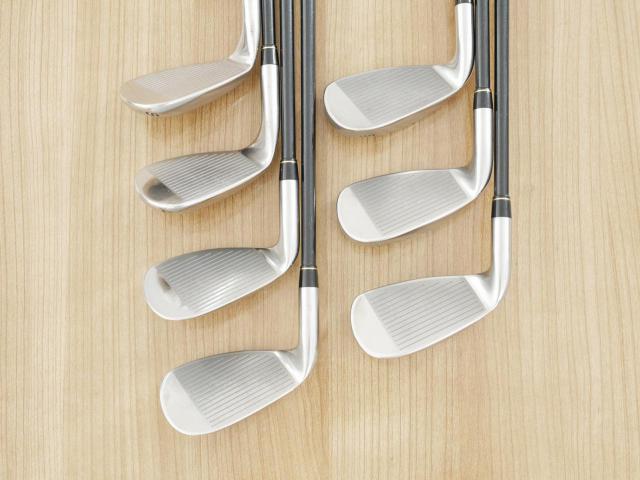 Iron set : Tsuruya : ชุดเหล็ก Tsuruya AXEL XP MM (หน้าเด้ง เบา อ่อน เหมาะกับซีเนียร์) มีเหล็ก 7-Pw,Aw,As,Sw (7 ชิ้น) ก้านกราไฟต์ Flex R