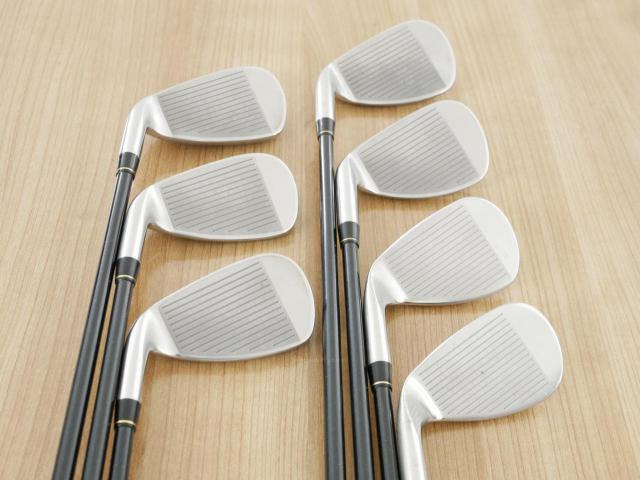 Iron set : Tsuruya : ชุดเหล็ก Tsuruya AXEL XP MM (หน้าเด้ง เบา อ่อน เหมาะกับซีเนียร์) มีเหล็ก 7-Pw,Aw,As,Sw (7 ชิ้น) ก้านกราไฟต์ Flex R